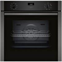 Neff B1ACE4AG3B N50 Built In Electric Single Oven in Black with Stainl