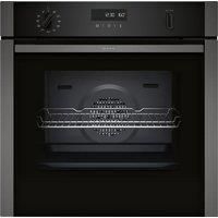 Neff B2ACH7AG7B N50 Built In Electric Pyrolytic Oven in Black with Gra