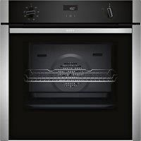 Neff B4ACF1AN3B N50 Built In Electric Single Oven in Black with Stainl