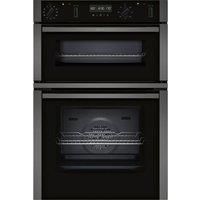 U2ACH7AG7B N 50 Built-In Double Oven with Pyrolytic & EasyClean - Graphite