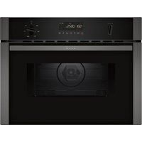 Neff C1AMG84G1B N50 Built In Compact Microwave Oven with Grill in Blac