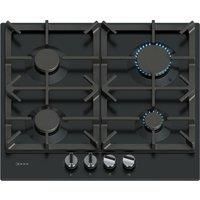 T26CIP8S0 N70 60cm 4 Burner Gas Hob - Black