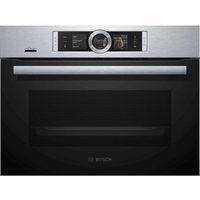 Bosch CSG656BS7B Serie 8 H C Single Compact Steam Oven in Br Steel