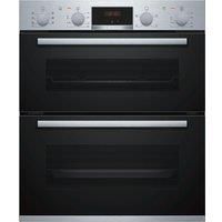 Bosch Serie 4 NBS533BS0B Built-Under Double Oven Stainless Steel Appliance