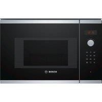 BOSCH Serie 4 BEL523MS0B Builtin Microwave with Grill  Stainless Steel