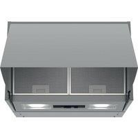 Bosch DEM66AC00B 60cm Integrated Cooker Hood  Silver