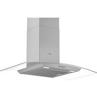 Bosch DWA94BC50B Serie 2 90cm Curved Glass Chimney Hood in Brushed Ste