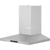 Bosch Serie 4 DWQ66DM50B 60cm Slim Pyramid Chimney Extractor Hood, Brushed Steel