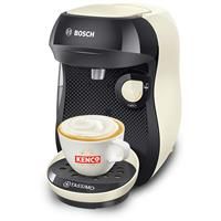Tassimo Bosch TASSIMO Happy TAS1007GB Coffee Machine, 1300 Watt, 0.7 Litres - Cream