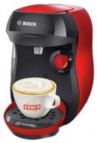 Tassimo by Bosch Happy TAS1003GB Pod Coffee in Red / Black