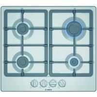 Bosch Serie 2 PGP6B5B90 Gas Hob Stainless Steel Integrated Kitchen Appliance