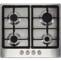 Bosch Serie 2 PGP6B5B90 Gas Hob Stainless Steel Integrated Kitchen Appliance