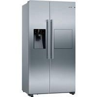 Bosch KAG93AIEPG Sidebyside American Fridge Freezer With Ice & Water Dispenser  Easyclean Stainless Steel