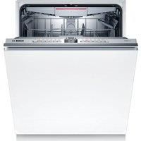 Bosch Serie 6 Built In Fully Integrated Dishwasher - Stainless Steel - C Rated - SMV6ZCX01G