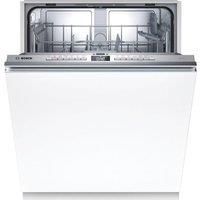 Bosch Serie 4 SMV4HTX27G Wifi Connected Fully Integrated Standard Dishwasher - Stainless Steel Control Panel - E Rated
