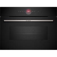 Bosch Series 8 CMG7241B1B Compact Oven with Microwave Function - Black