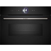 Bosch CMG7361B1B Series 8 Built In Compact Oven Microwave in Black 45L