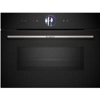 Bosch Series 8 CMG7761B1B Compact Oven with Microwave Function - Black