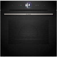 Bosch Series 8 HSG7364B1B Built-In Electric Single Oven with Steam Function -...