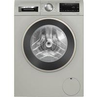 Bosch Series 6 WGG245S2GB Washing Machine, 10kg Capacity, 1400rpm Spin Speed, Freestanding, Silver Inox