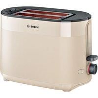 Bosch TAT2M127GB MyMoment 2 Slice Compact Toaster - Beige