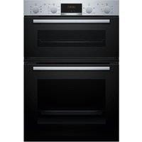 MBA533BS3B Series 4 Built In Double Oven with 3d Hot Air - Stainless Steel
