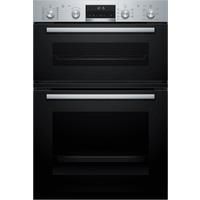 Bosch MBA578BS7B Series 6 Built In Electric Double Oven in Brushed Ste