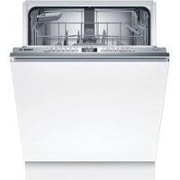 BOSCH Series 4 SMV4EAX23G Full-size Fully Integrated WiFi-enabled Dishwasher, Silver/Grey