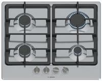 Bosch PGP6B5K90 Gas Hob - Stainless Steel