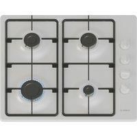 Bosch PBP6B2K60 Series 2 60cm 4 Burner Gas Hob in White