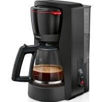 Bosch MyMoment 1.4L Filter Coffee Machine with anti drip function, TKA2M113GB, Black