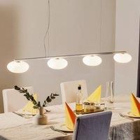 Aih - beam pendant light with four glass shades