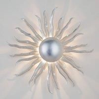 Hollnder Enchanting wall lamp SONNE SILBER 70 cm