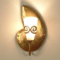 Hollnder Beautiful wall lamp RIFUGIO SCHNECKE gold right