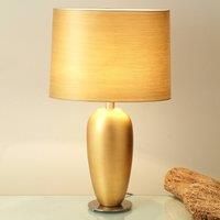 Hollnder Classic table lamp EPSILON gold, height 65 cm