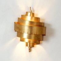 Hollnder Impressive wall lamp BANDEROLE in gold