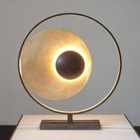 Hollnder Satellite table lamp in gold-brown, 58 cm high