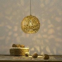 Hollnder Lustrous pendant lamp Cappuccino