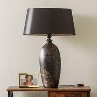 Hollnder Mary table lamp, ceramic and chintz, height 66 cm