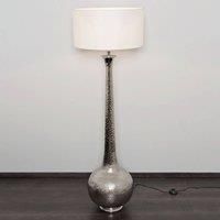 Hollnder Maestro floor lamp, white/silver