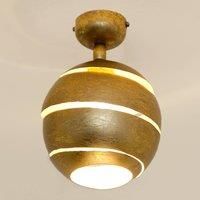 Hollnder Pivotable ceiling light Suopare in gold
