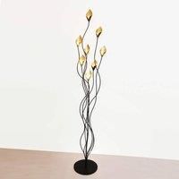 Hollnder LED designer floor lamp Calamaro, 8-bulb