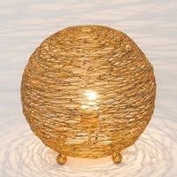 Hollnder Campano table lamp, gold, 30 cm