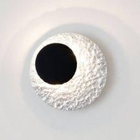 Hollnder Infinity LED wall light in silver, 20 cm