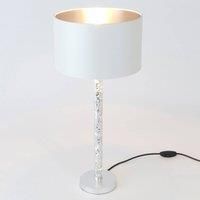 Hollnder Cancelliere Rotonda table lamp white/silver 57 cm