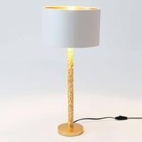 Hollnder Cancelliere Rotonda table lamp white/gold 57 cm