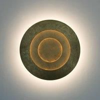Hollnder Masaccio Rotondo LED wall light, gold