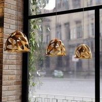 Hollnder Talismano, pendant light, gold, , 17 cm