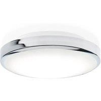 Decor Walther Glow LED ceiling light chrome 28cm