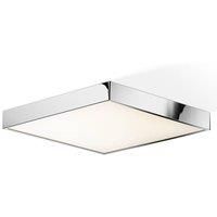 Decor Walther Cut LED ceiling light chrome 40x40cm